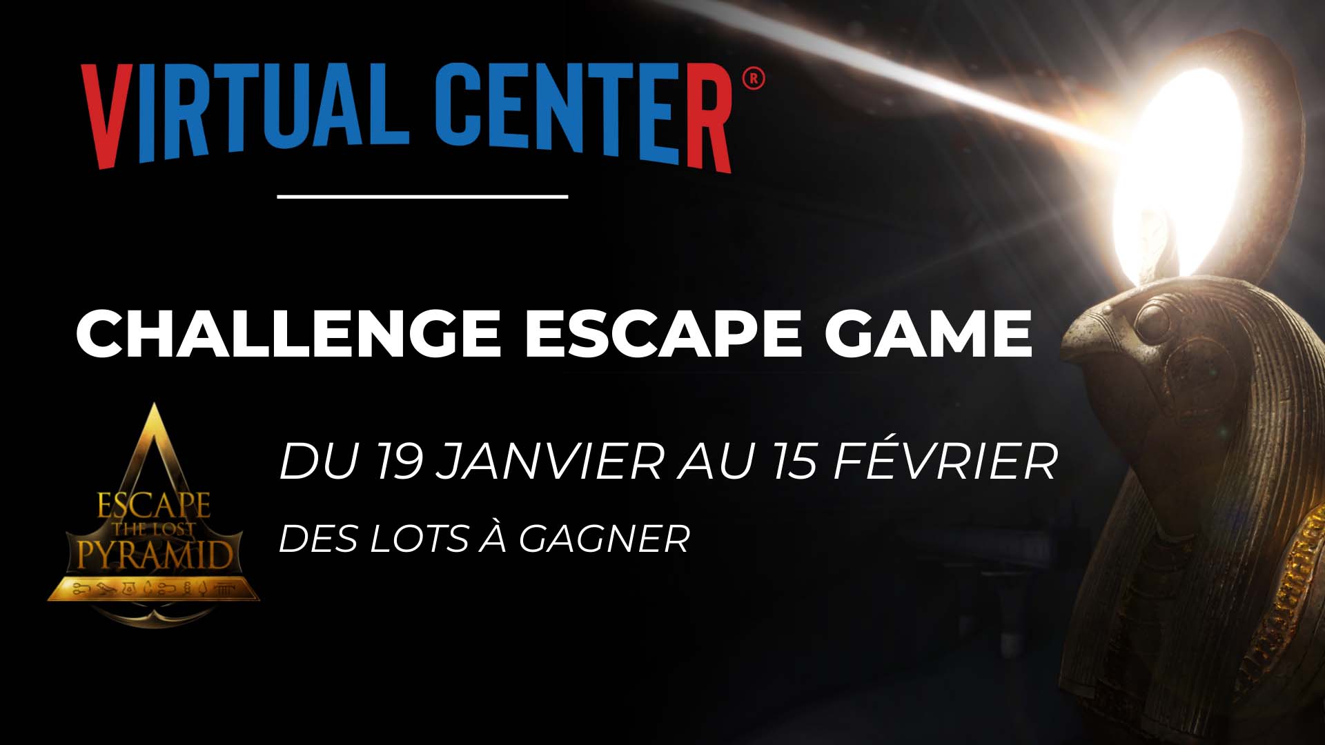 Challenge Escape Game VR Escape The Lost Pyramid Virtual Center Nantes Ouest